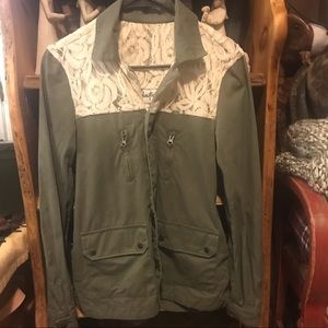 Buckle Lace Utility Jacket